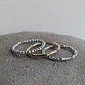 Silver & Gold Stacking Rings Workshop - laconicfinejewellery